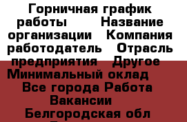 Горничная-график работы 1/2 › Название организации ­ Компания-работодатель › Отрасль предприятия ­ Другое › Минимальный оклад ­ 1 - Все города Работа » Вакансии   . Белгородская обл.,Белгород г.